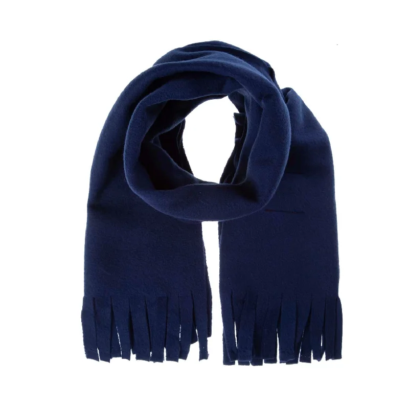 Tartan Soft Touch Scarf Navy