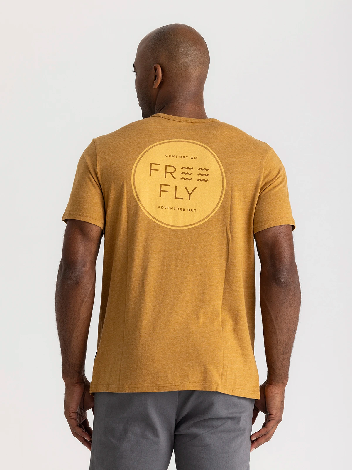 Comfort On Pocket Tee - Heather Ochre