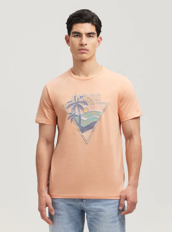 Eco Orange Summer Triangle T-Shirt