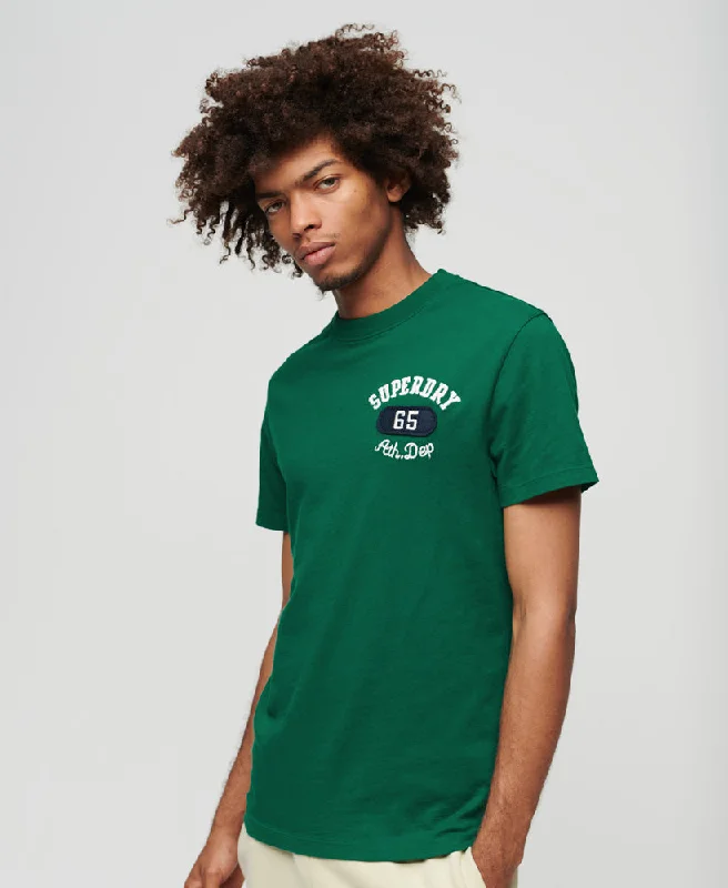 Embroidered Superstate Athletic Logo T-Shirt | Emerald Green