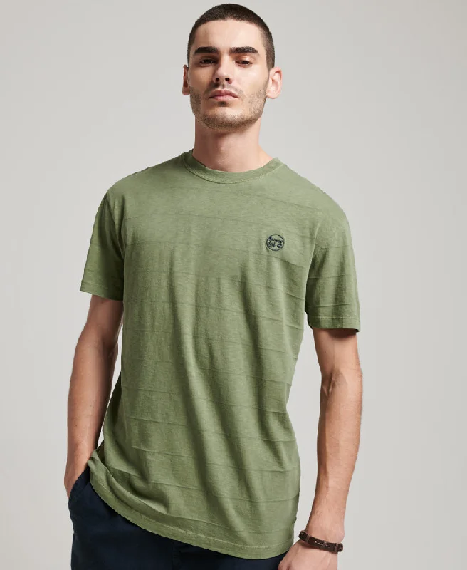 Vintage Texture T Shirt | Olive Khaki