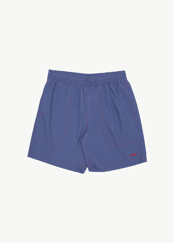 AFENDS Mens Baywatch - Swim Short 18" - Marlin