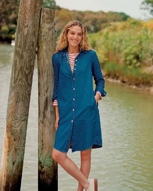 Denim Shirt Dress