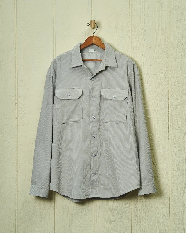 MacArthur Shirt in Slate Corduroy