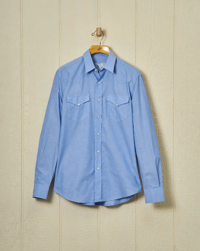 Western Sea-Washed Shirt in Chambray