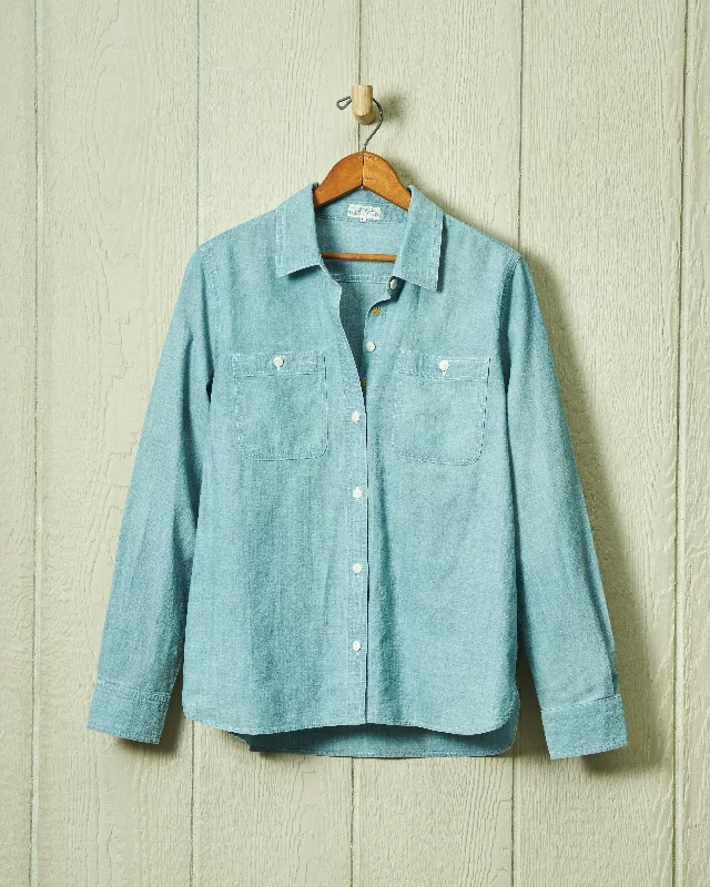 Women's Work Shirt in Chambray