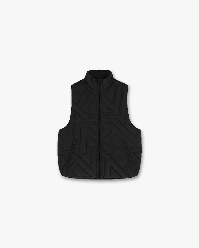 Initial Gilet - Black