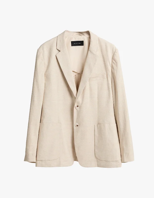 Frank Linen Blazer - Oat