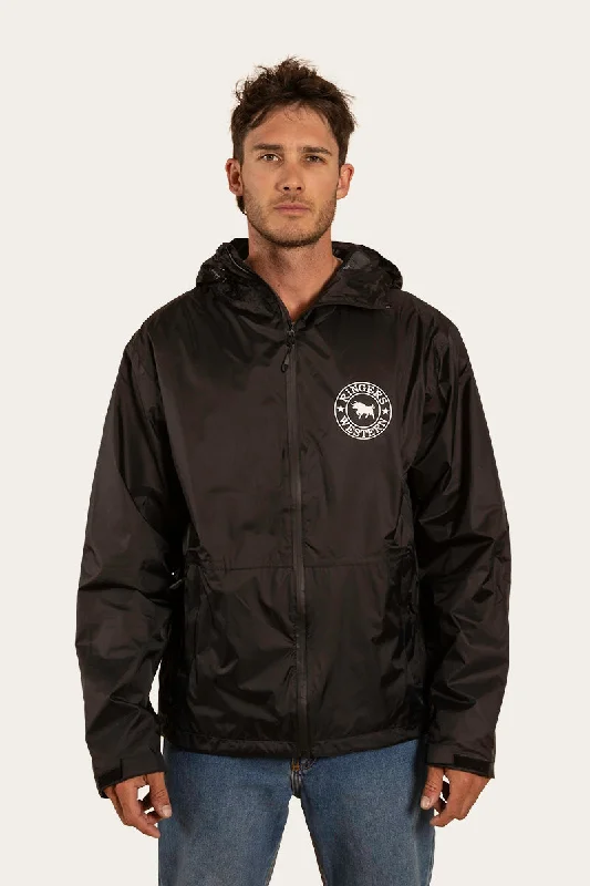 Signature Bull Mens Spray Jacket - Black