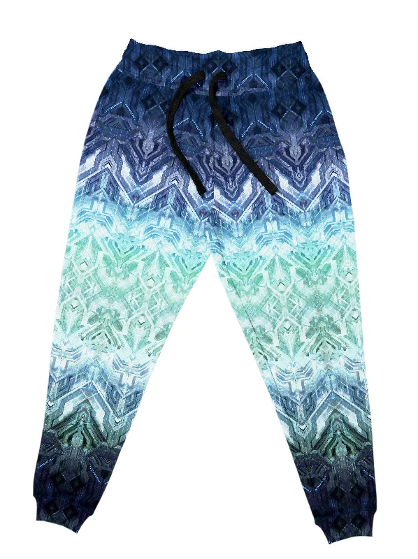 Blue Matrix Unisex Joggers