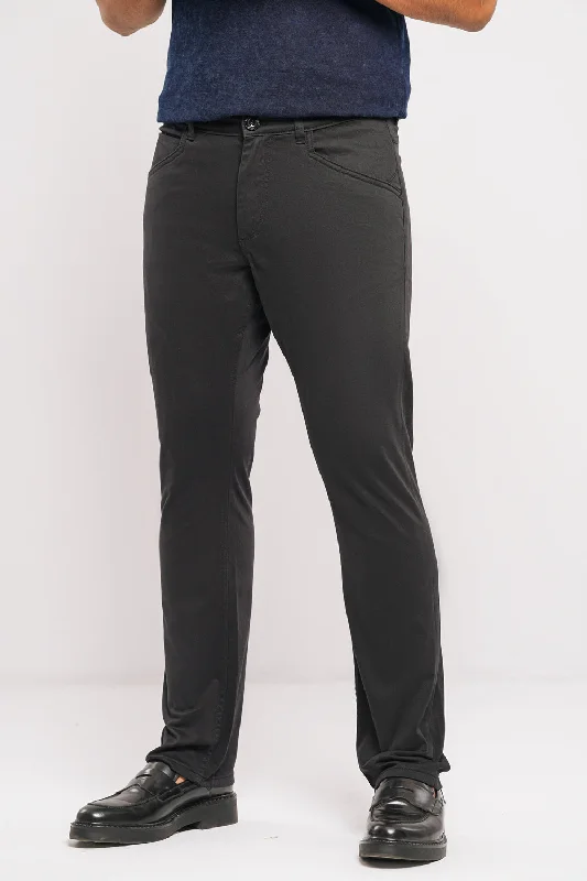 Straight Fit Casual Pants