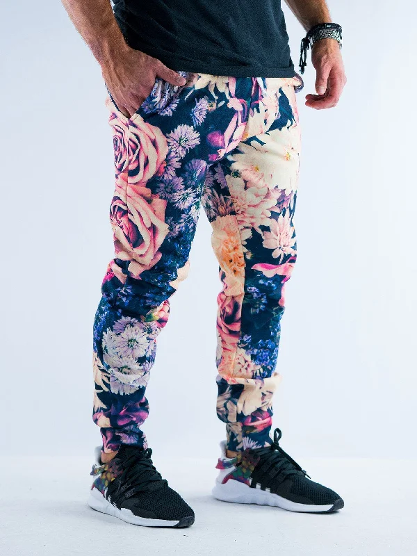 Vintage Flowers Unisex Joggers