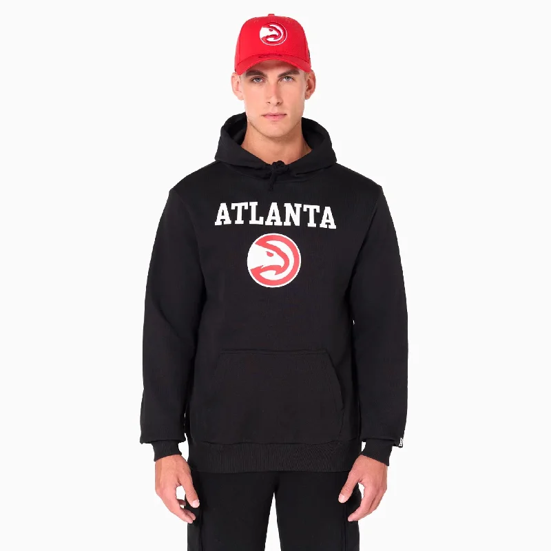 Atlanta Hawks NBA Black Pullover Hoodie