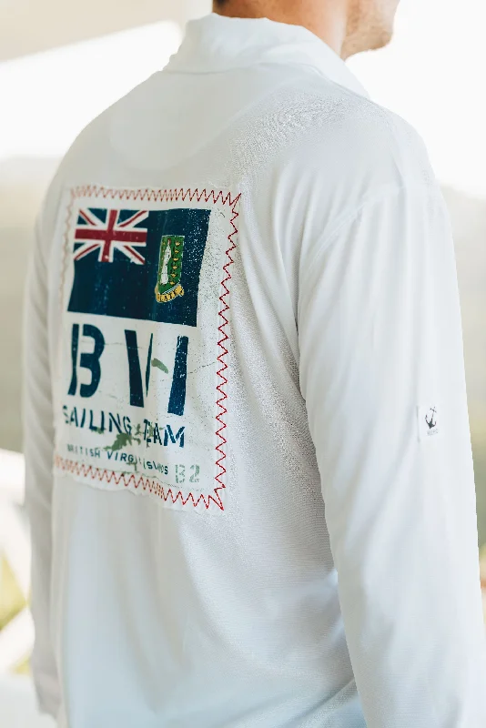 R3 BVI Sailing Team UPF50 Shirt - White