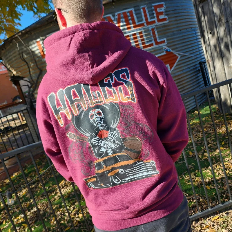 El Mariachi Pullover Hoodie - Maroon