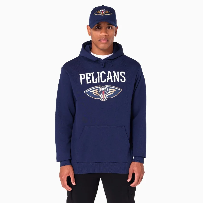 New Orleans Pelicans NBA Navy Pullover Hoodie