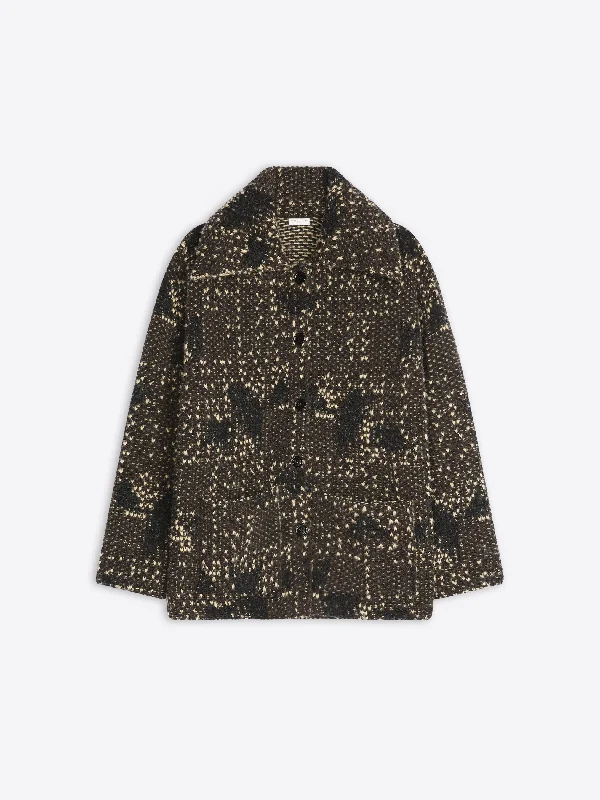 Jacquard cardigan